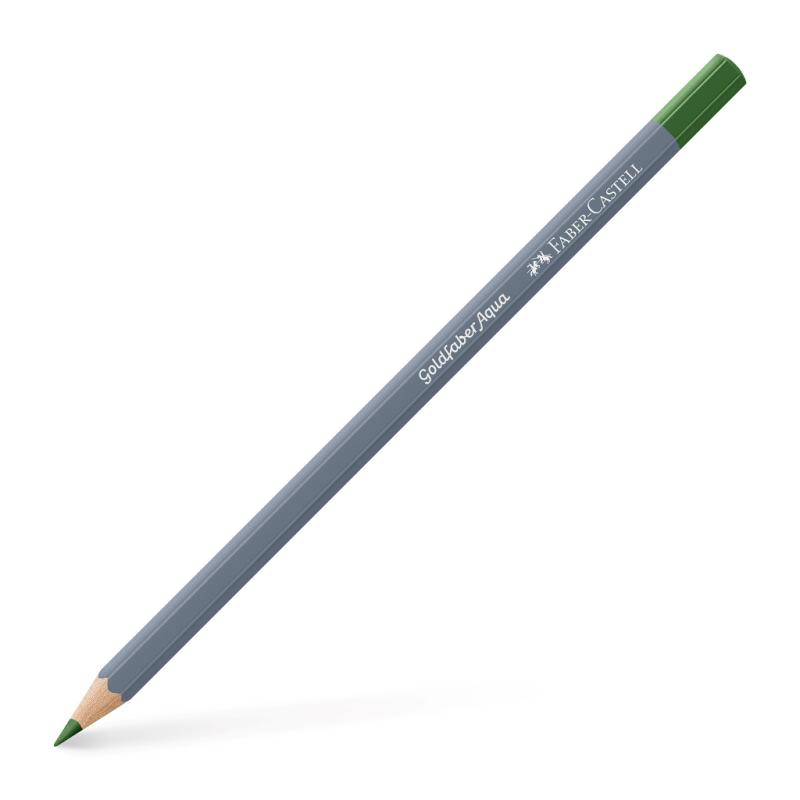 Faber-Castell Aquarellstift Goldfaber Aqua Farbe 167 permanent green olive